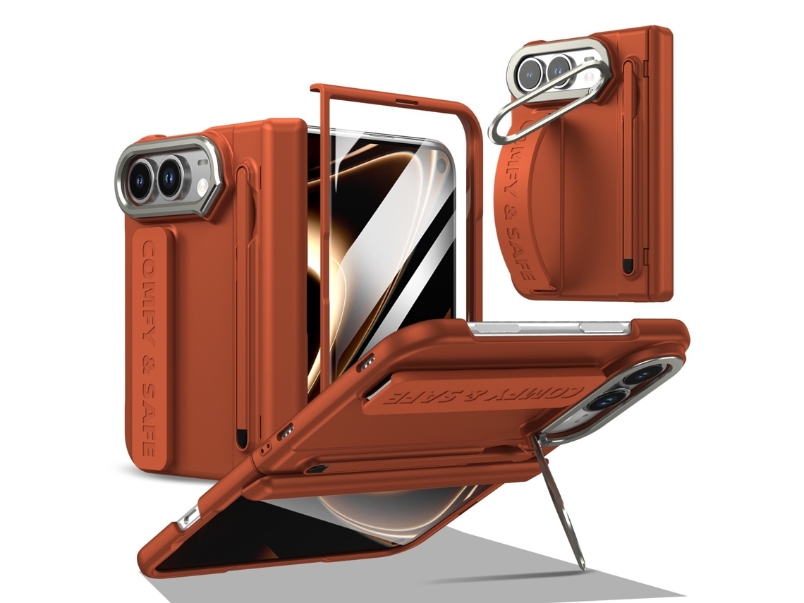 Capa Hibbent Para Iphone Duo Inclui Caneta Stylus (marrom)