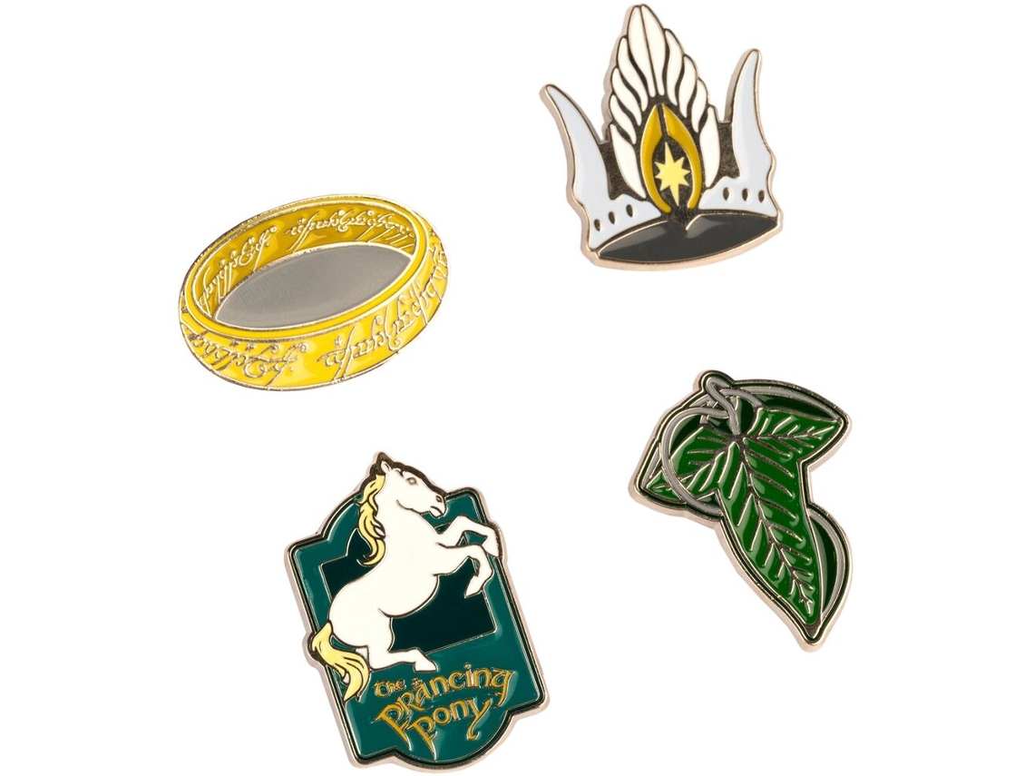 Conjunto de 4 Pinos Do Senhor Dos Aneis Erik