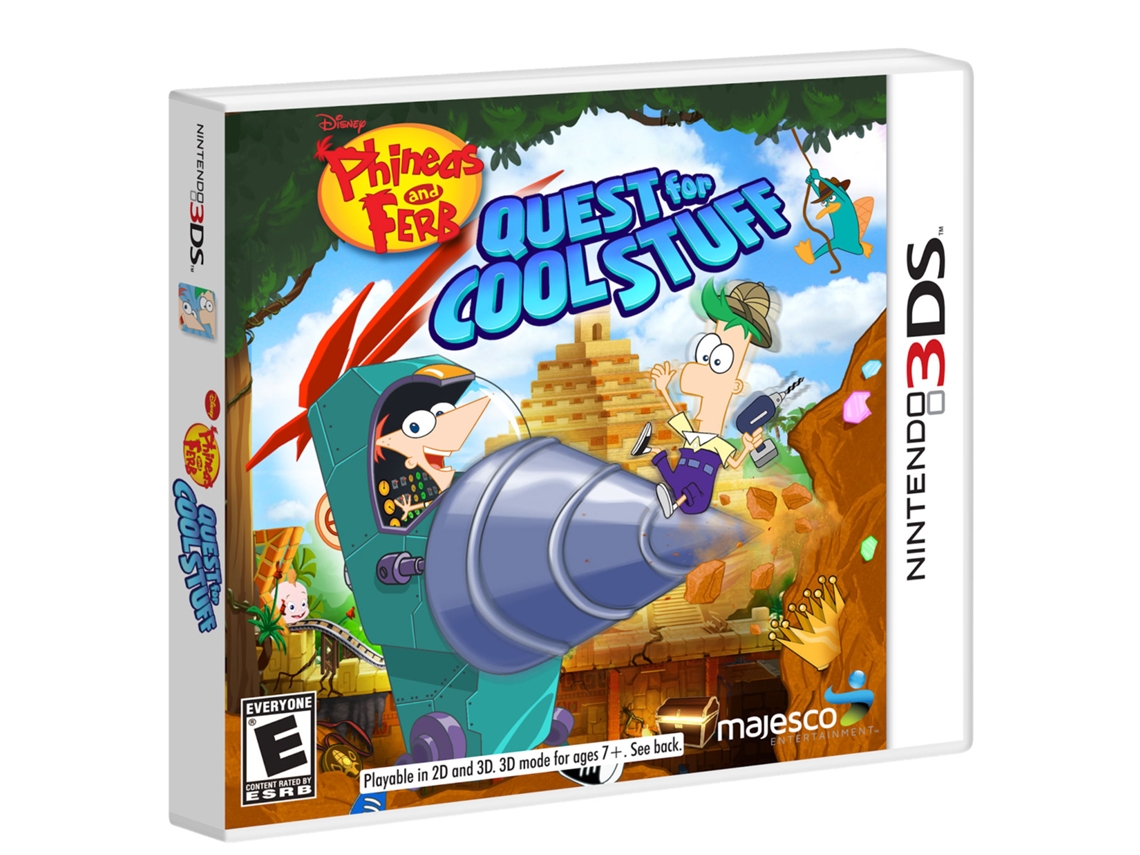 Jogo Nintendo 3DS Phineas & Ferb:Quest Cool Stuff