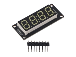 Módulo De Tubo De Display Led 4 Dígitos 7 Segmentos Branco