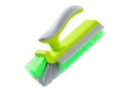 Escova de limpeza de cantos Baok com cerdas em formato de V para chuveiro, banheiro, azulejos, cozinha e grama.