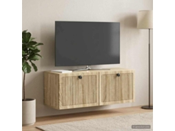 Vidaxl Gabinete De Tv De Parede Carvalho Sonoma 78,5 X 31 X 30 Cm
