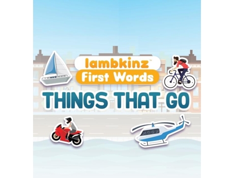 Livro lambkinz first words Things that Go de lambkinz (Inglês)