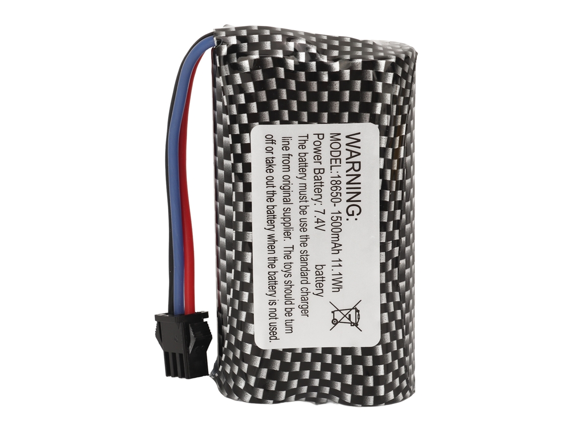 Bateria Lipo 7.4v 1500mah Para Carro De Controle Remoto Rc Crawler Com Plug Sm 3p