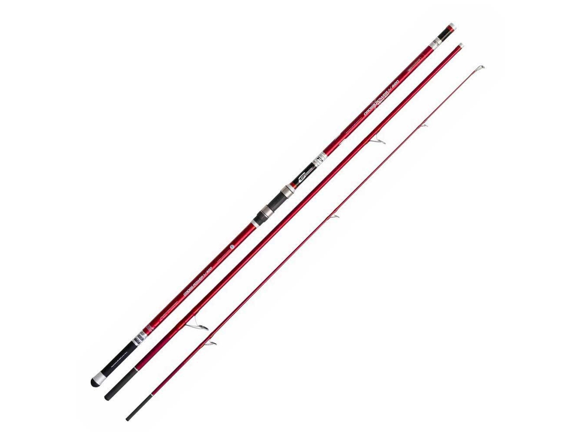 Cana Surfcasting Cross Power Vermelho 4.20 M / 125-350 Gcinnetic