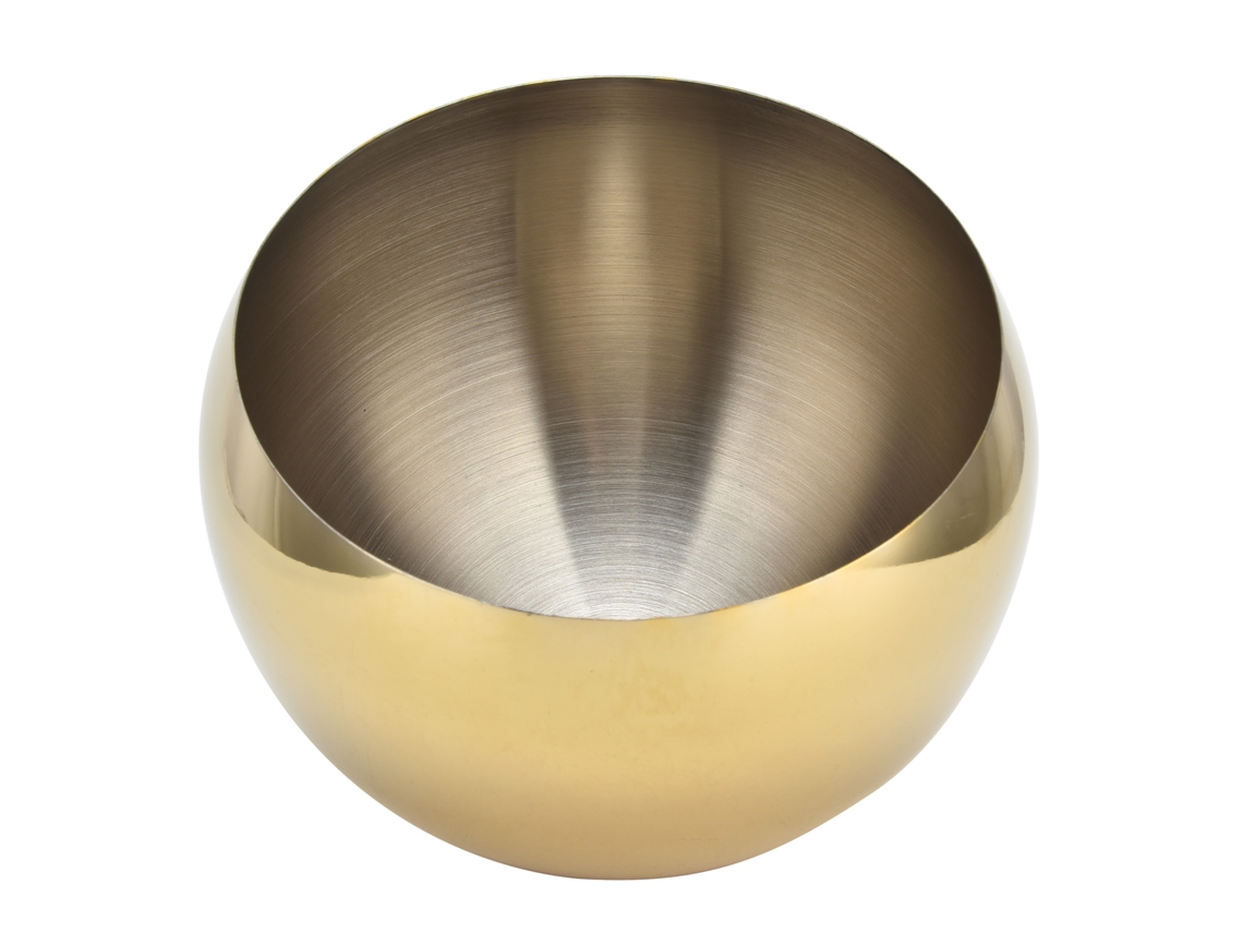 Tigela de Aço Inoxidável 304 para Açúcar, Tempero, Sal, Especiarias, Design Obliquo Polido S/MARCA