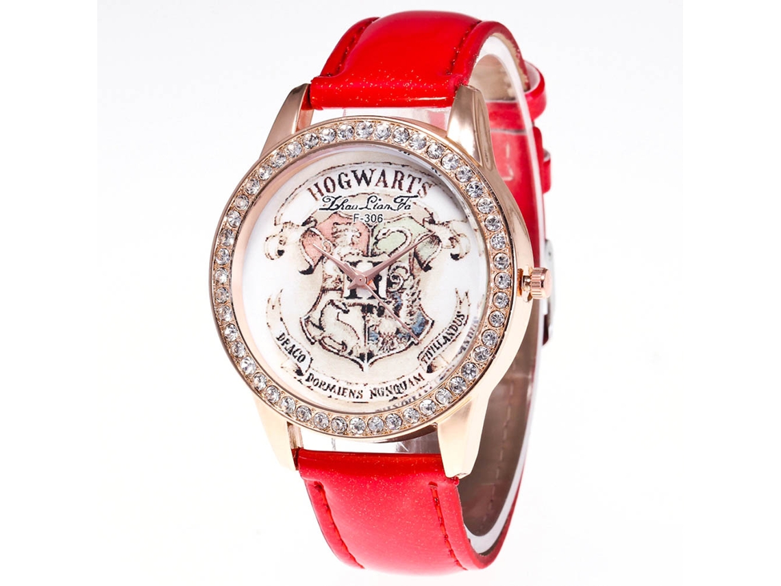 Reloj De Pulsera De Cuarzo Unisex Para Hombres Mujeres Estudiantes Pareja Zhoulianfa Rojo