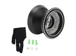 Yoyo Responsivo Para Principiantes Preto Moda Brinquedo Presente Com Rolamento De Reposição E Cordas