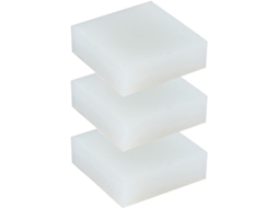 Almofada De Silicone Translúcida (100 X 100 10 Mm, 3 Unidades, 30 Mm)