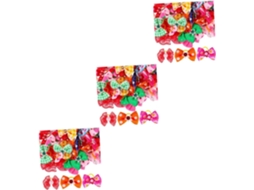 150 Peças De Acessórios Cabelo Multicoloridos Com Strass E Pérolas, Com Elásticos Perfeito Gatos