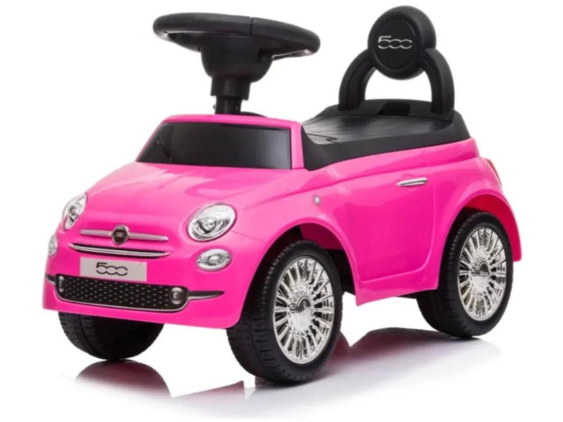 Carrito Montable Para Bebe - Fiat 500 - 1 A 3 Anos - Rosa