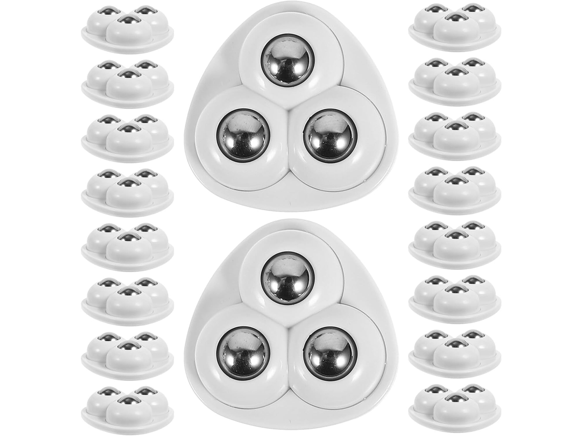 Rodízios Giratórios Adesivos De 48 Polegadas Para Móveis, Sem Necessidade De Furar, Em Aço Inoxidável E Abs, Com