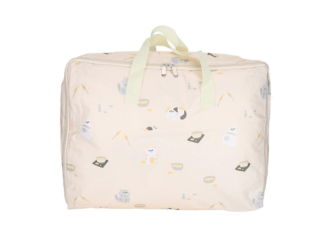 Bolsa De Armazenamento Dobrável Portátil De Grande Capacidade Com Zíper Para Roupas, Colchas, Travesseiros, Cobertores E Organização. Olysi Shop