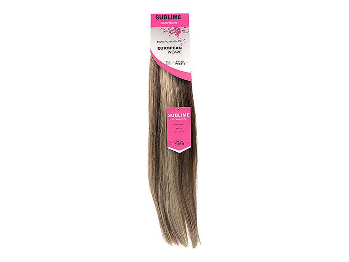Extensões para O Cabelo Extensions European Weave Diamond Girl 20" Nº P4/8/613