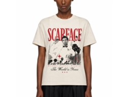 Rockinstone Scarface The World Natural T-shirt Size:l