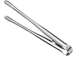 Pinça Genérica De Aço Inoxidável Para Churrasco, Utensílio De Cozinha Alongado Para Bife Tamanho Pequeno