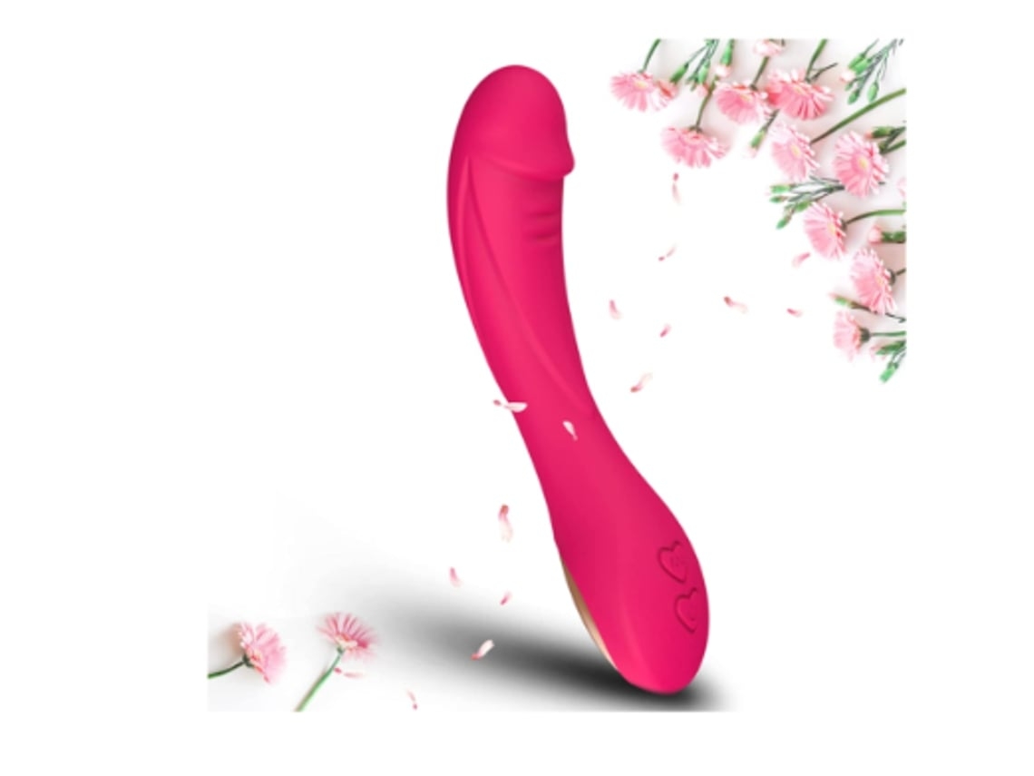 Dildo Recarregável Usb Bastão De Massagem De Ponto Gvibrador Feminino De Silicone Ushion