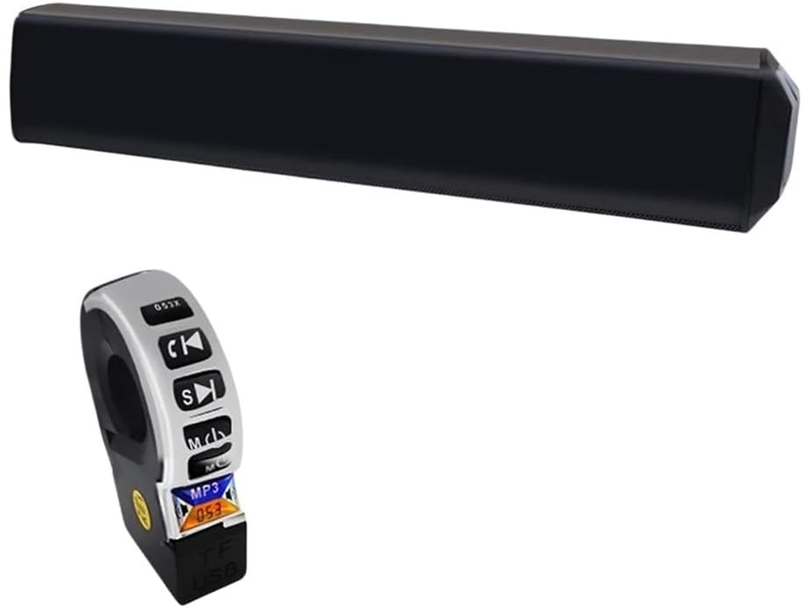 Haut-parleur Radio Support De Guidon 12v, Lecteur Musique Mp3