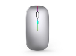Mouse Recarregável com Retroiluminação, com Interface Bimodal Tipo c, Compatível com Telefones Celulares, Computadores Portáteis e Tablets. ZYBLSSBB
