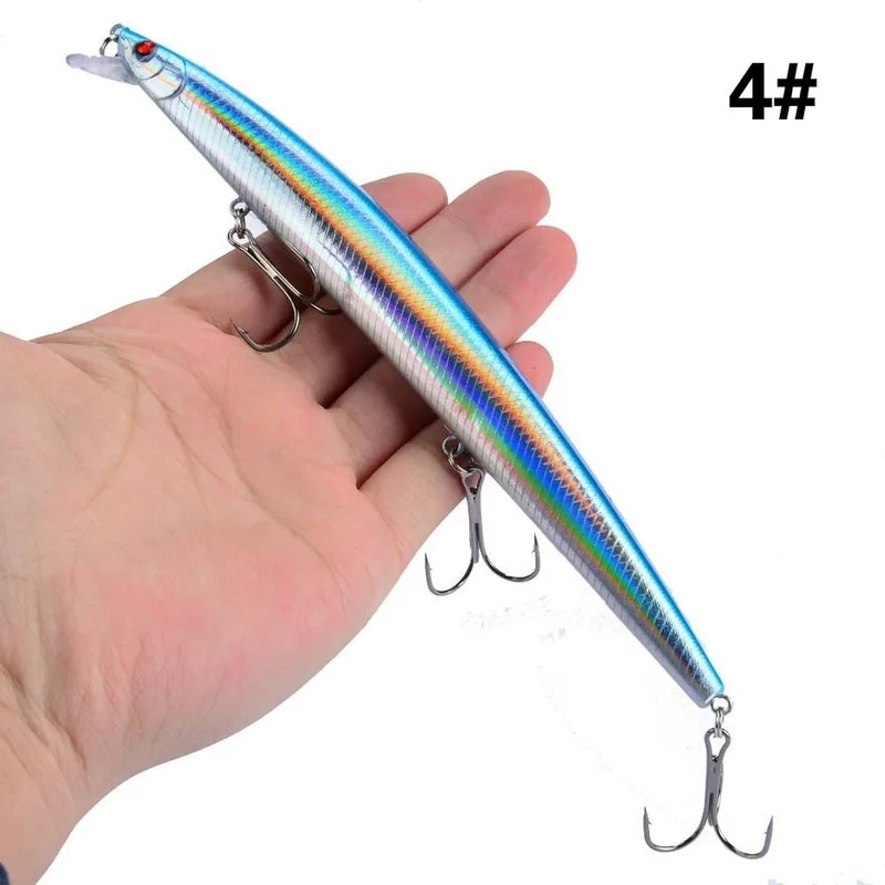 (estilo 4) Isca Em Formato De Peixe, 18 Cm, 24 G, Com Ponteiro Laser.