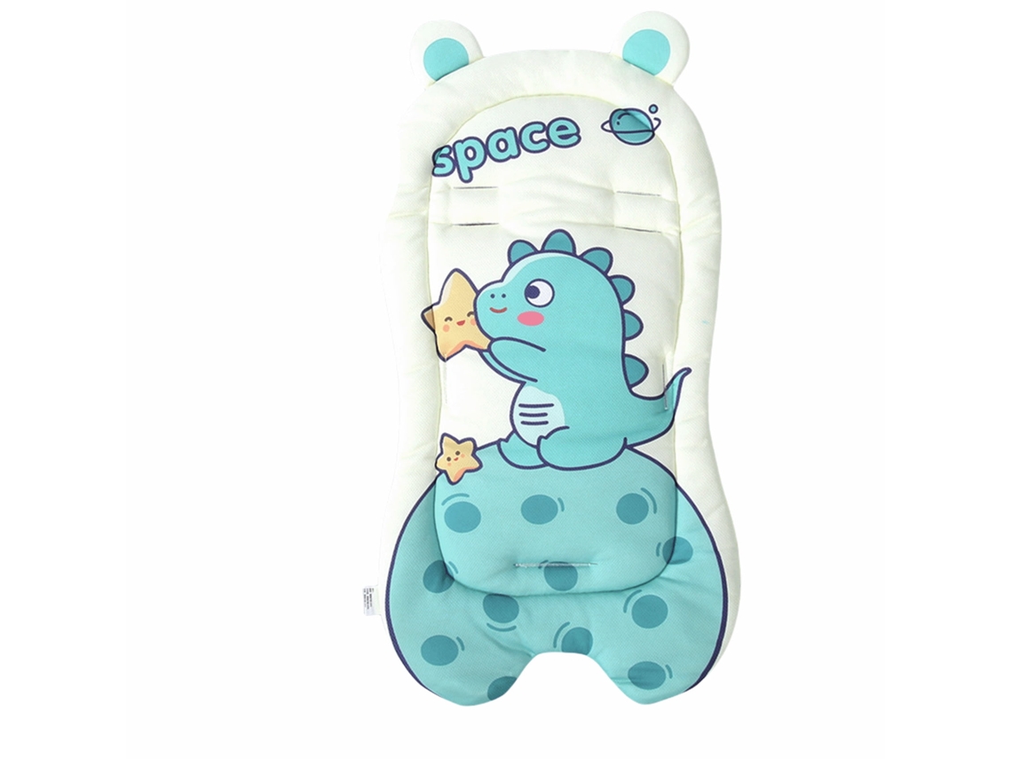 Almofada Para Assento De Carrinho De Bebê, Macia E Respirável Cuich (dinossauro)