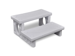 Degraus Para Spa Brancos