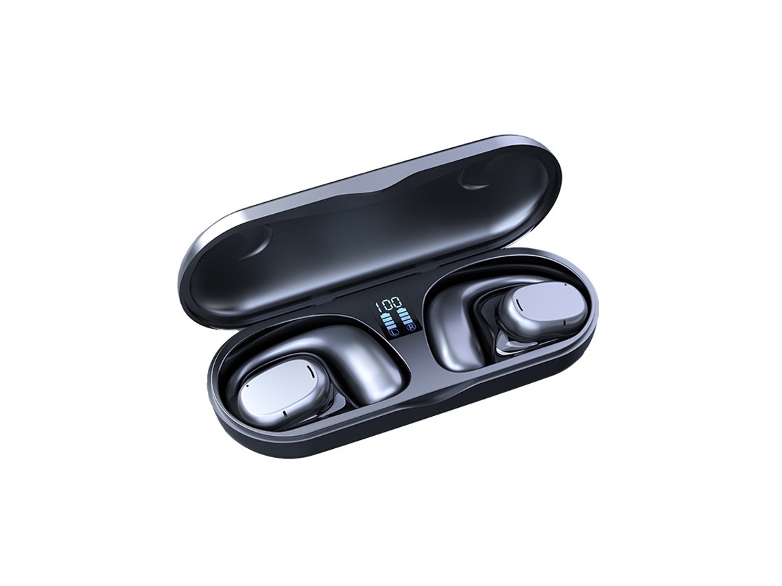 Fone de Ouvido Bluetooth 5.3 JIAPEI com Tela de Toque, Cancelamento de Ruído e Estéreo (ouro Rosa)