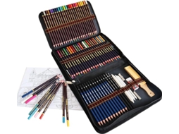 Conjunto de Lápis de Cor, Incluindo Aquareláveis AQUAFORGE