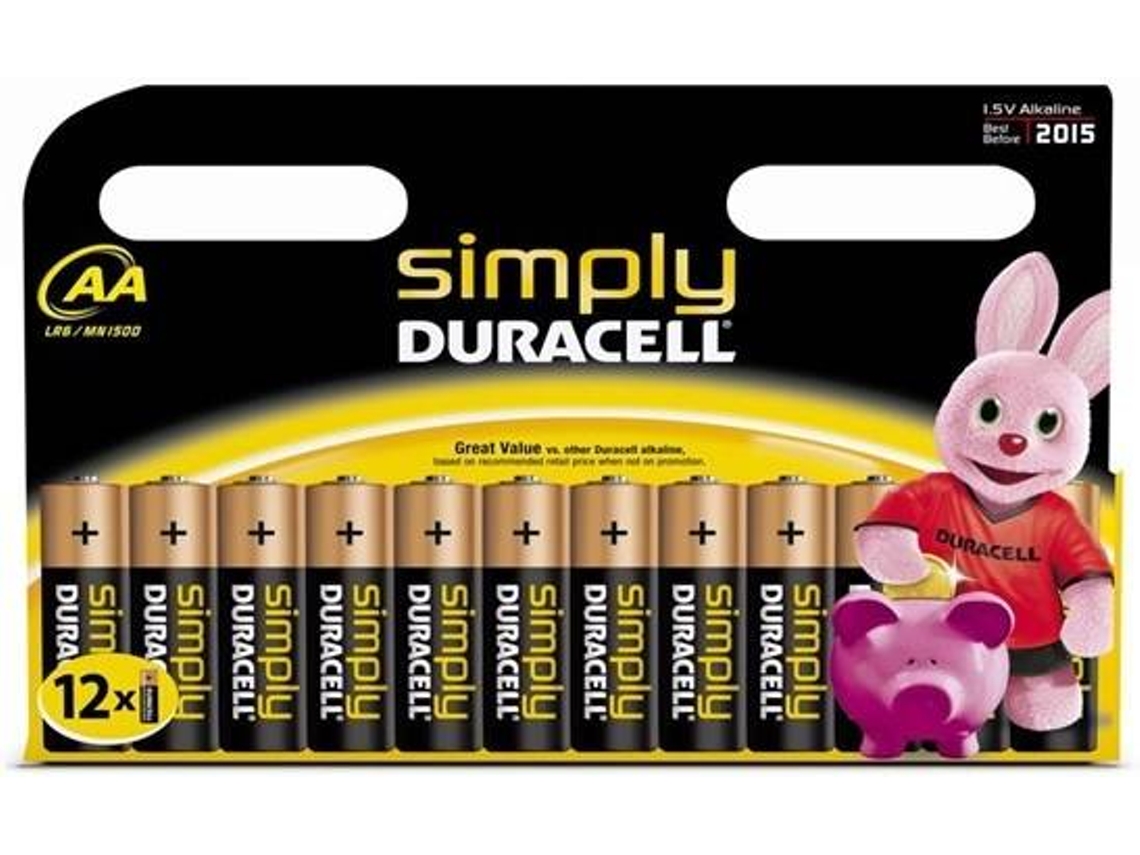 Pilhas DURACELL Simply