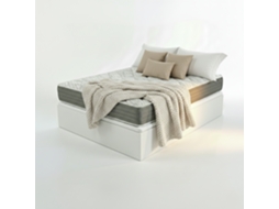 Pack PIKOLIN Sommier Branco + Colchão Viscoelástico Ceramic (90 x 200 - 52 Cm de Altura)