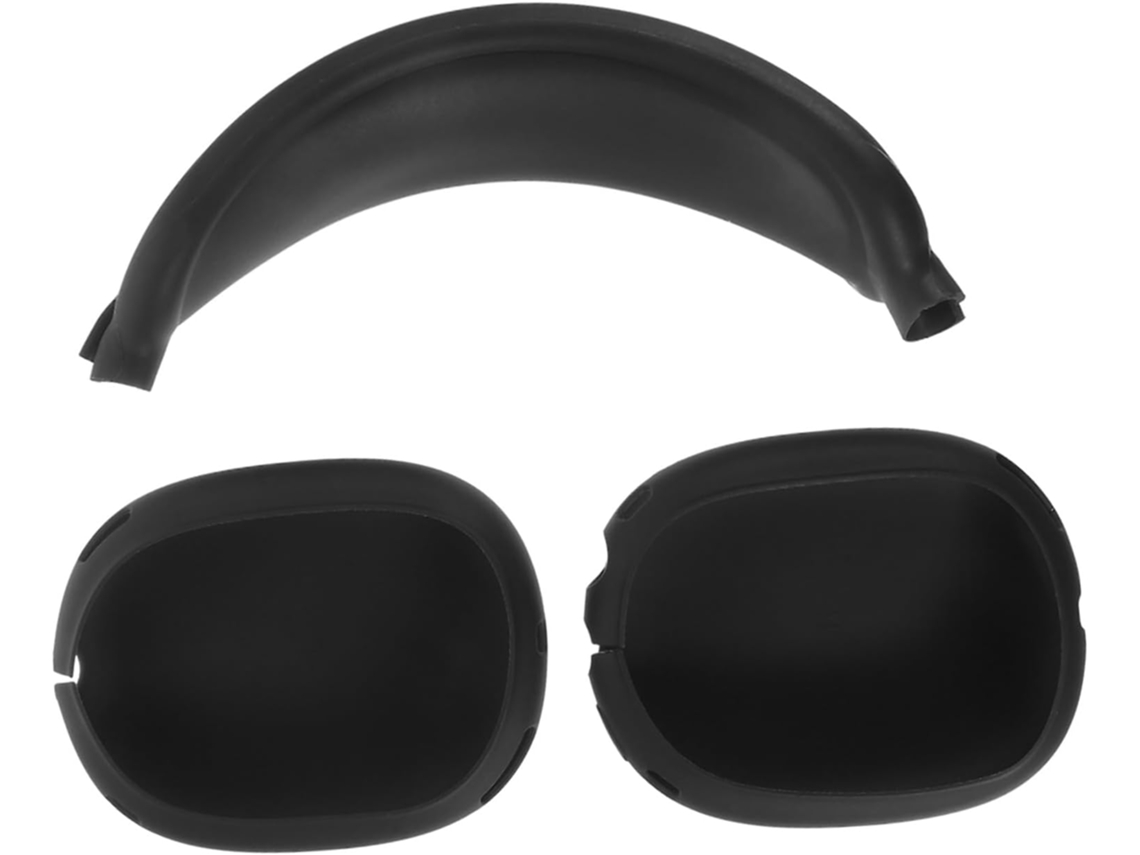 Protetora De Silicone À Prova De Choque Para Fones De Ouvido, Incluindo Protetores Auriculares E Arco De Cabeça Gokoco