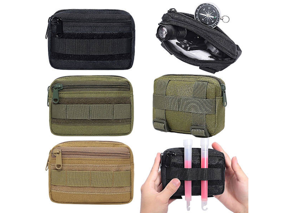 Bolsa para Ferramentas, Nylon, Sistema Molle, Camping, Caça AQUAFORGE