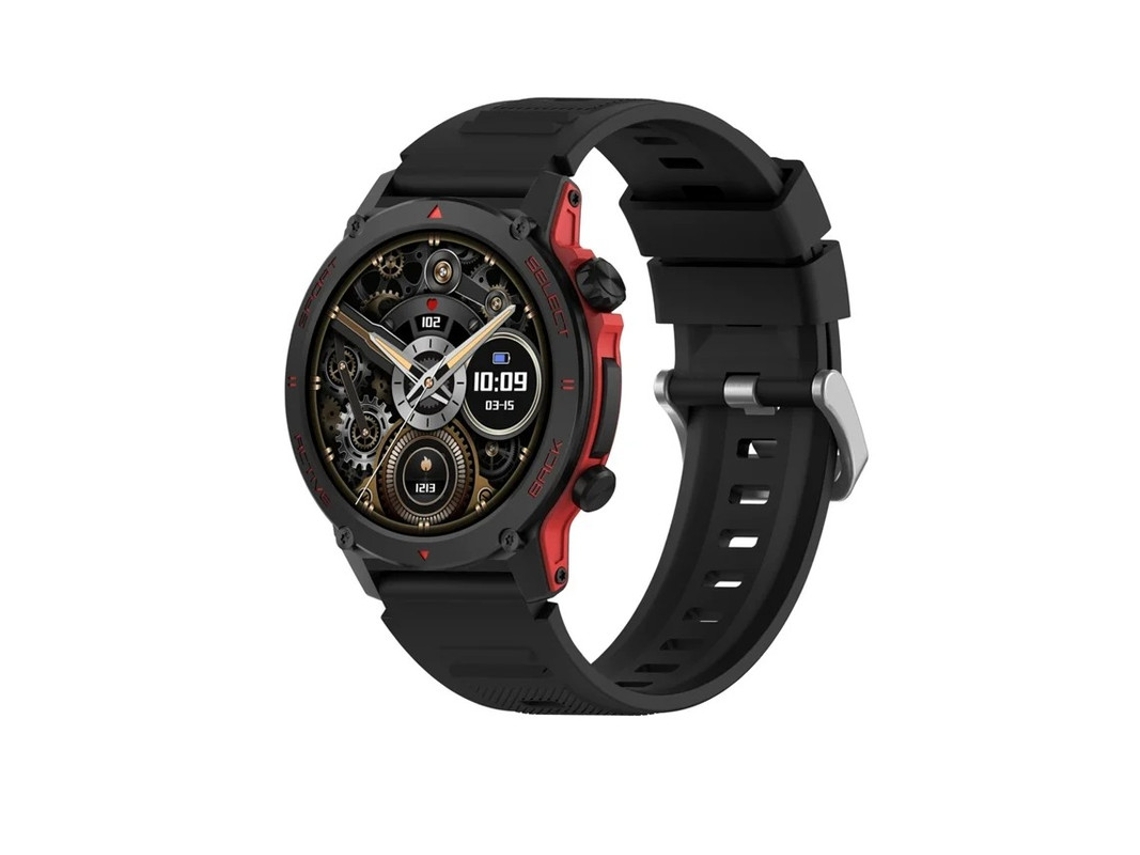 Relógio Inteligente 1.43 Polegadas Redondo Amoled Gps Rastreando Mais De 110 Modos Esportivos Ip68 À Prova Dágua Para Ios Android Yizhood (preto)