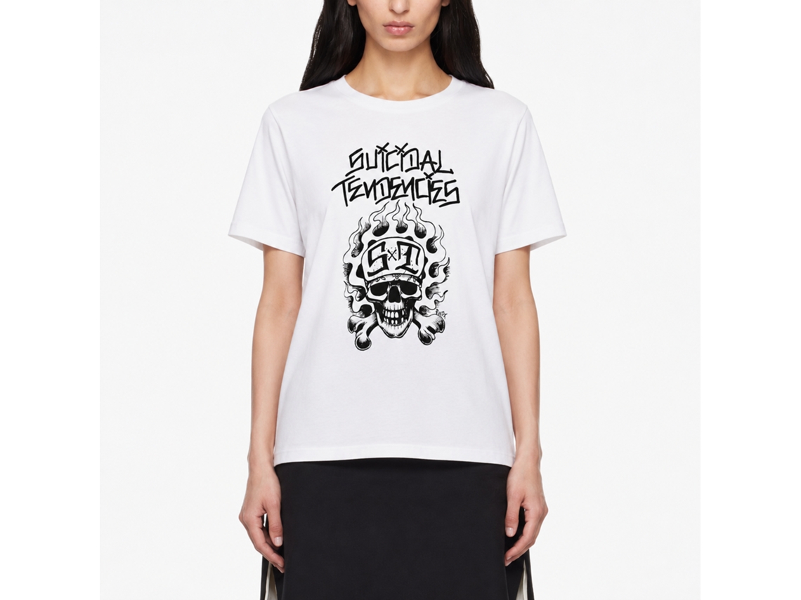 Suicidal Tendencies Og Flip Skull T-shirt Unisex Adults Size:l