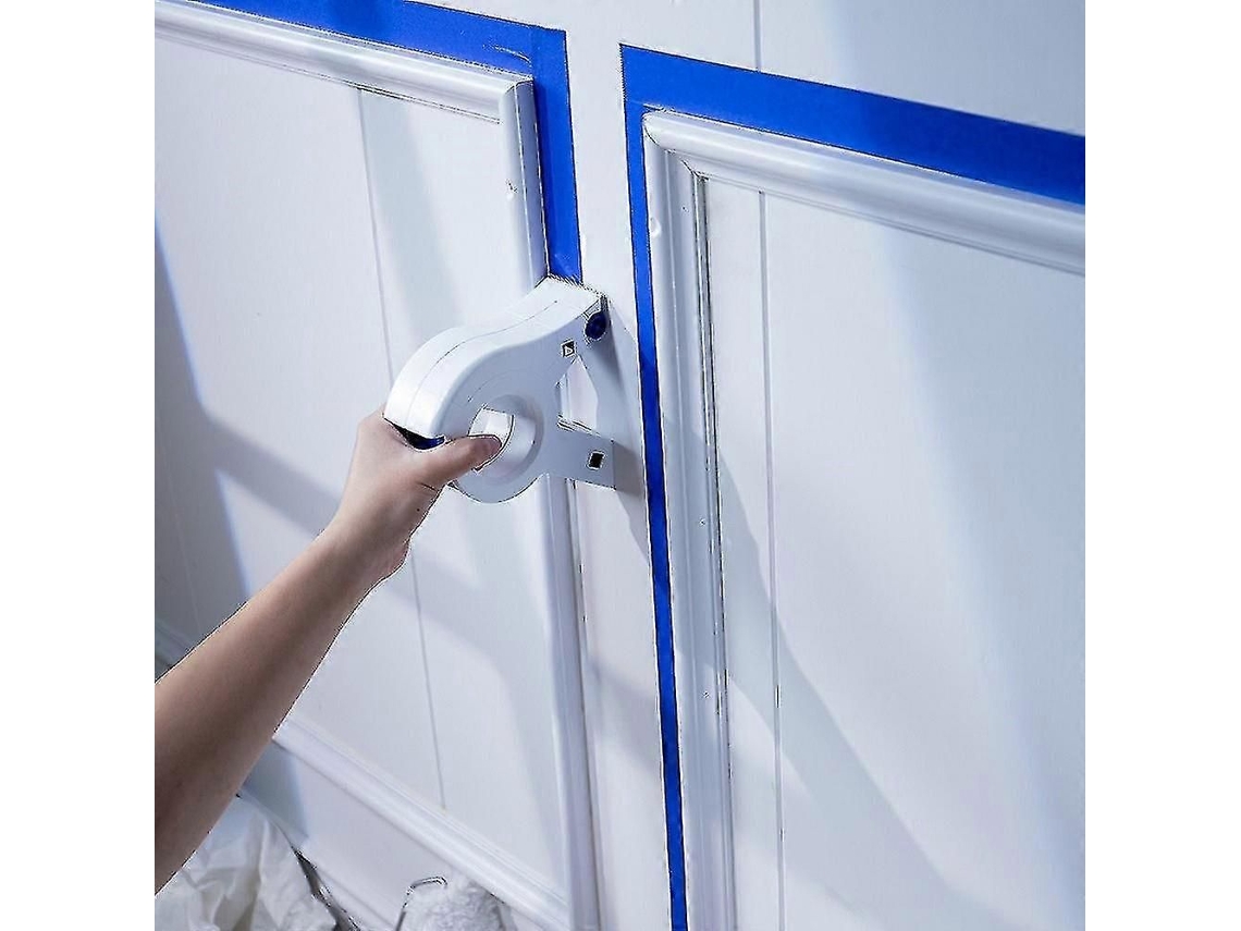 Aplicador de Fita Adesiva do Pintor, Máquina Dispensadora Colocação para Pintura Paredes e Pisos, 50mm D Largura Máx. GOKOCO