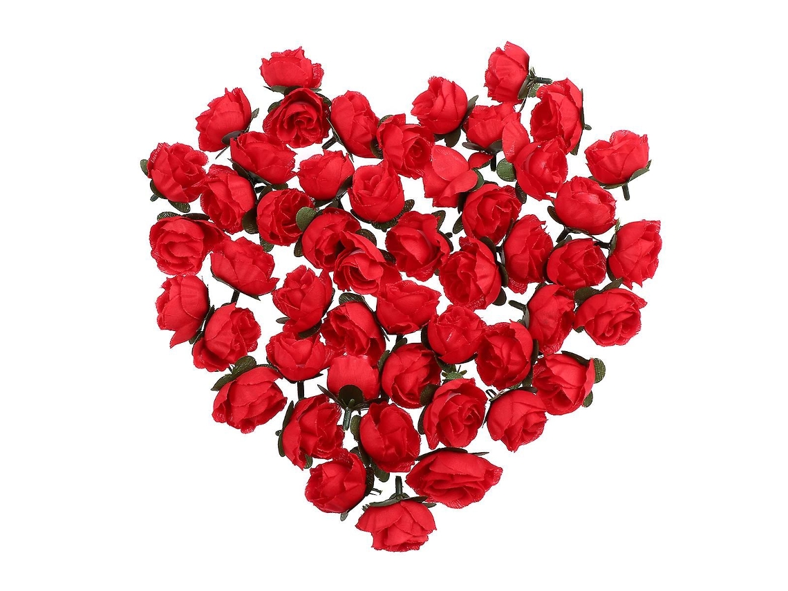 Cabeças De Rosa Artificial, Para Casamento E Decoração, Em Seda