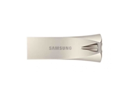 Pendrive Usb 128gb Samsung Bar Plus Champagne Silver Varejo Muf 128be3/eu