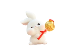 Boneca De Coelho De Ano Novo Adorno Decorativo Presente Cute