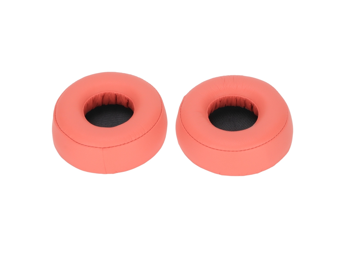 Lurelia Almofadas Auriculares Para Auscultadores Vermelho, Em Couro Sintético E Foam Macia, Vermelho