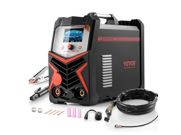 Máquina De Soldadura Tig Ca/cc 6 Em 1 Por Pulsos Igbt 430 X 210 X 360 Mm Da Vevor
