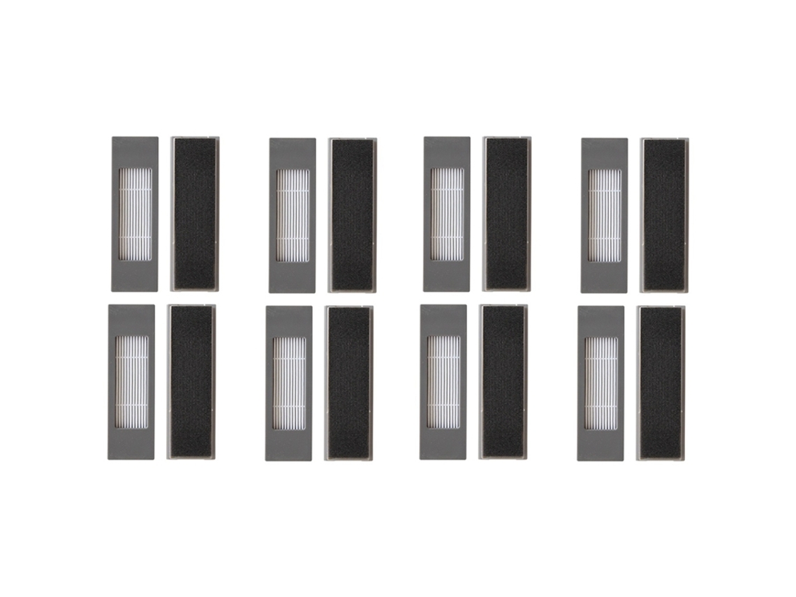 peças adequadas para ecovacs deebot ozmo t5/n8/n5/t8/dv35/dj65/t9 acessórios de robô varredor filtro hepa algodão