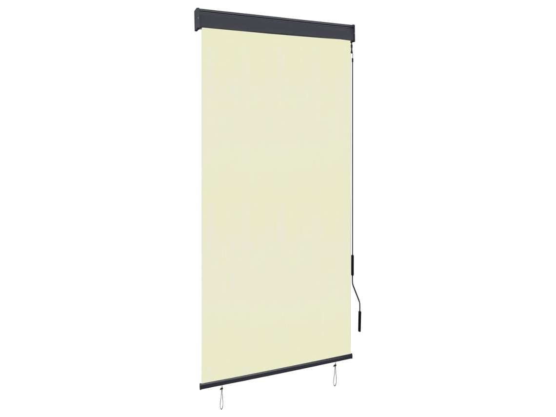 Outdoor Roller Blind, Outdoor Roller Blinds Vidaxl Creme Tecido (80 X 250 Cm)