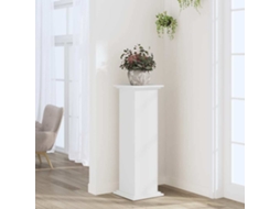 Vidaxl Suporte Para Plantas 33x33x100 Cm Derivados De Madeira Branco
