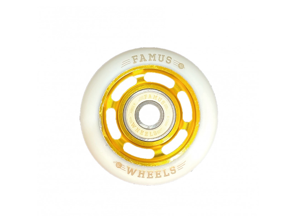 Conjunto de 4 Rodas de Rolos FAMUS WHEELS 92A