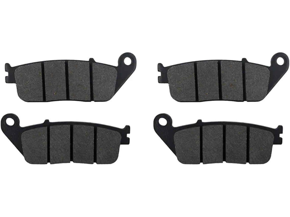 Pastilhas de Freio Universais Dianteiras e Traseiras para Motocicletas Cb750 Conforto Redução Ruído: Graças