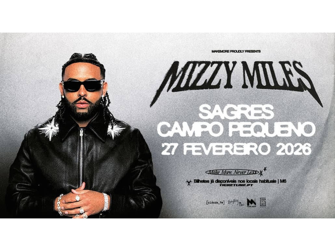Bilhete MIZZY MILES|LISBOA