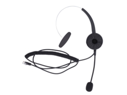 Headset Empresarial Vh530 com Redução de Ruído, Volume Ajustável e Interface Rj9. EOOCOO