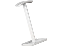 Suporte Genérico Para Fone De Ouvido Mesa Com Base Em Bandeja E Design Amplo, Feito De Alumínio E Abs Para Uma