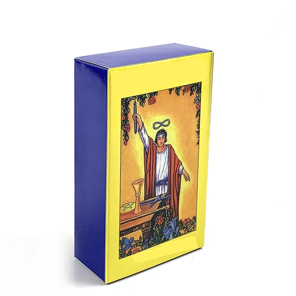Jogo De Tarot Clássico (versão Espanhola/inglês) - Um Baralho De Tarot Com 78 Cartas Para Adivinhação E Meditação.