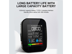 Medidor de Luz Digital Tasi Ta632a Luxmetro Lcd Portátil 0 200000 Lux